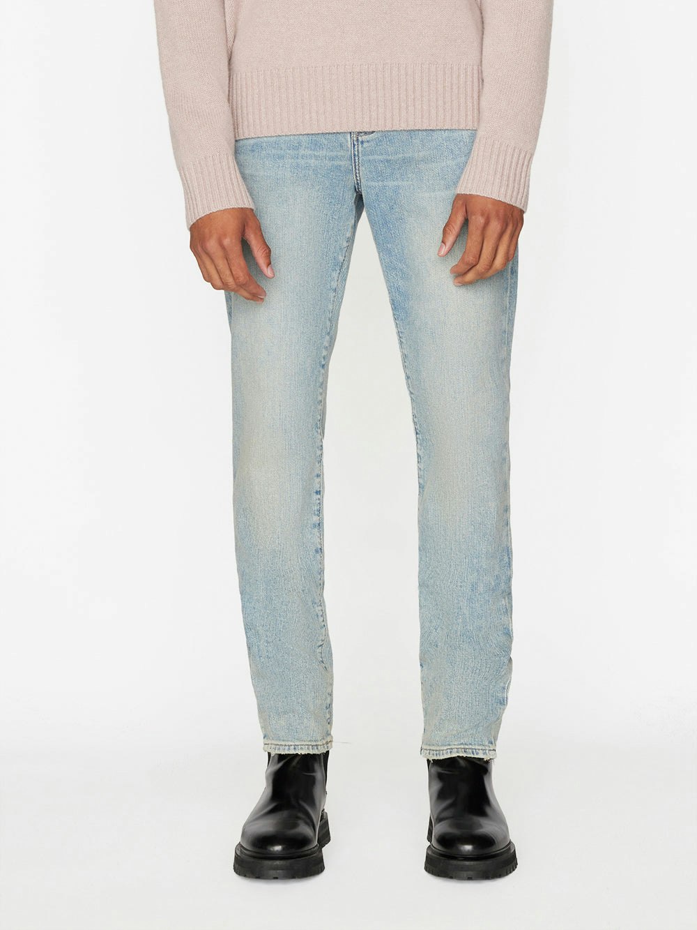 jeans front view